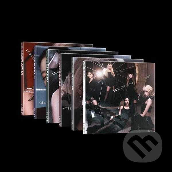 Hudobné CD: Le Sserafim:  5th Mini Album 'HOT' / Int. Bleached Aura edition (Universal Music)