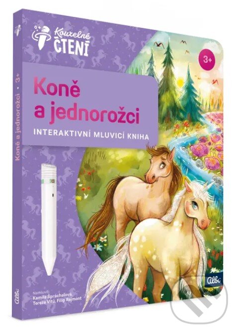 Levně Kouzelné čtení: Koně a jednorožci - kniha z kategorie Vzdelávacie hry
