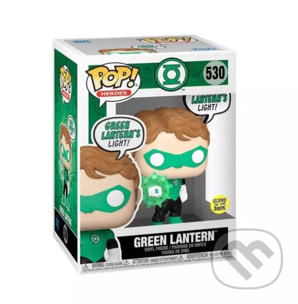 Levně Funko POP Heroes: DC - Green Lantern (Glows in the Dark) #530