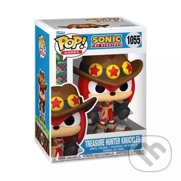 Levně Funko POP Games: Sonic - Treasure Hunter Knuckles #1055