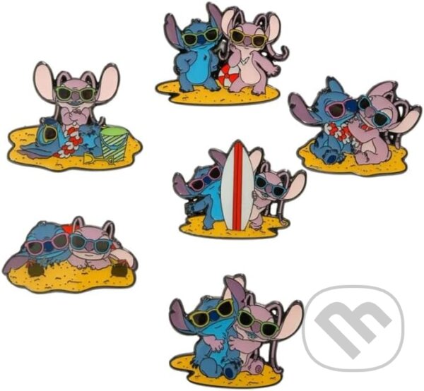 Levně Funko POP Disney: Stitch & Angel Pin - Blind Box