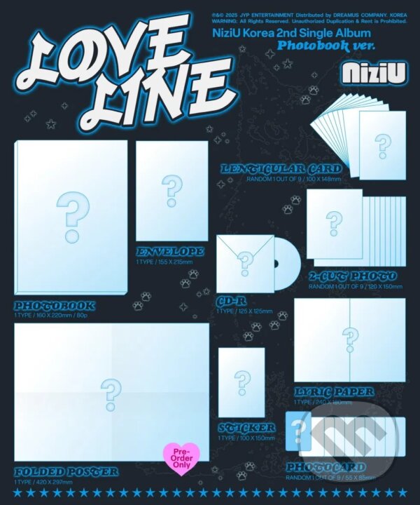 Kniha Niziu: Love Line / Photobook edition