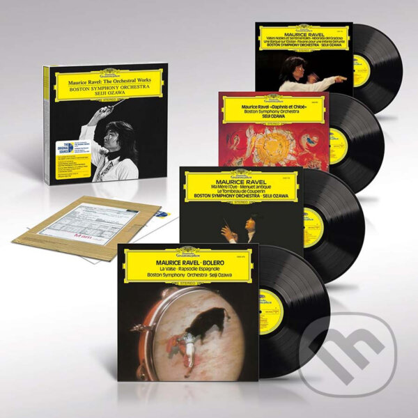 Levně Seiji Ozawa & BSO: Maurice Ravel: The Orchestral Works LP