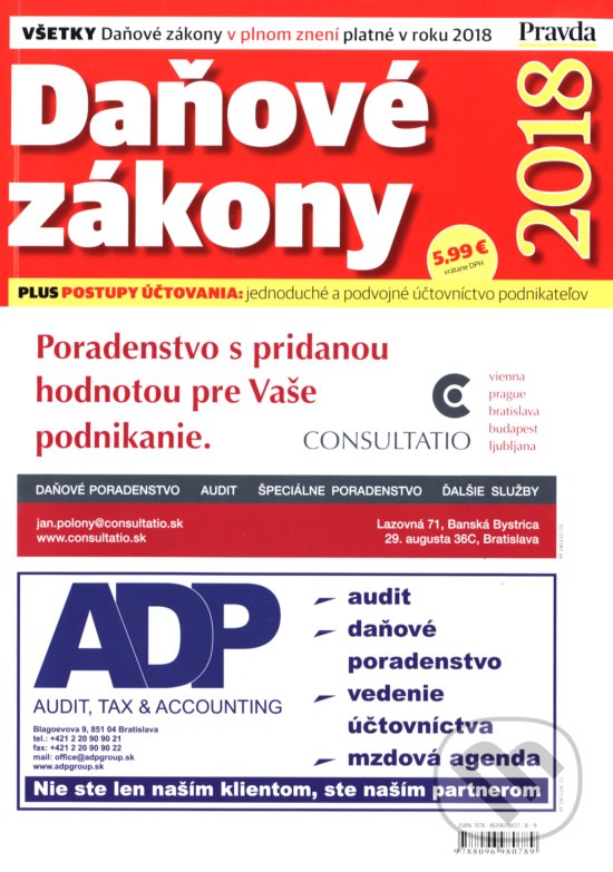 Levně Daňové zákony 2018