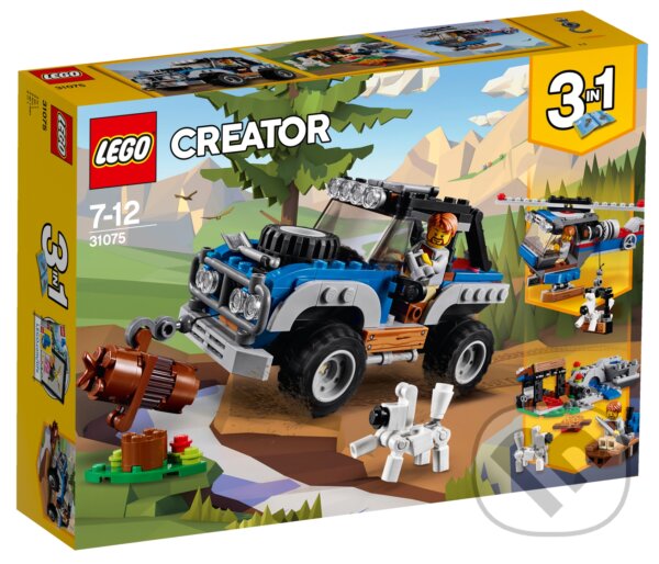 LEGO Creator 31075 Dobrodružstvá vo vnútrozemí, LEGO, 2018