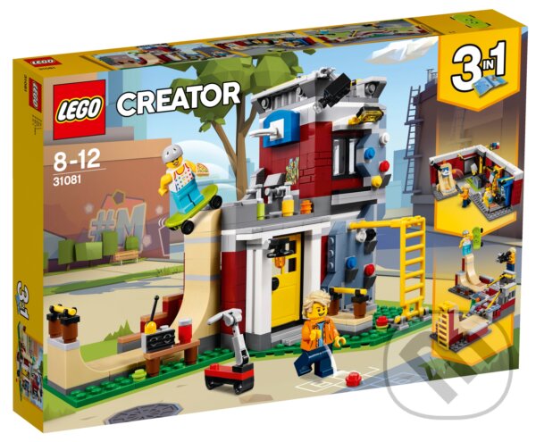 LEGO Creator 31081 Skate dom, LEGO, 2018