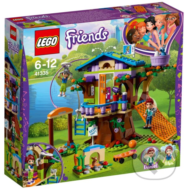 LEGO Friends 41335 Mia a jej domček na strome, LEGO, 2018