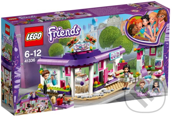 LEGO Friends 41336 Emma a jej umelecká kaviareň, LEGO, 2018