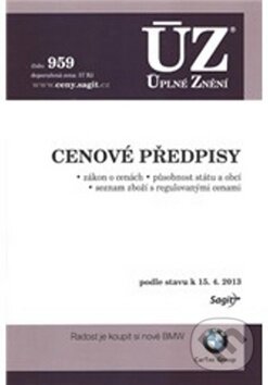 Kniha: ÚZ 1024 Cenové předpisy (Sagit). Sagit