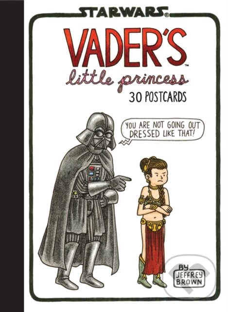 Levně Vaders Little Princess Postcards - Jeffrey Brown - kniha z kategorie Zápisníky, kalendáre