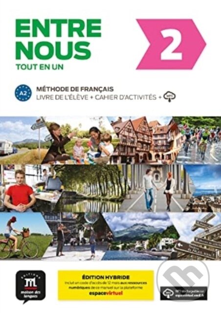 Entre nous 2 - Livre de l'eleve + cahier d'activites + audio download