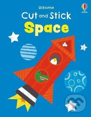Levně Cut and Stick Space - Jessica Greenwell, Henry Rancourt (ilustrátor) - kniha z kategorie Naučné knihy