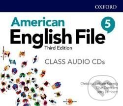 Kniha: American English File Third Edition Level 5: Class Audio CDs (Christina Latham-Koenig). Oxford University Press, 2020