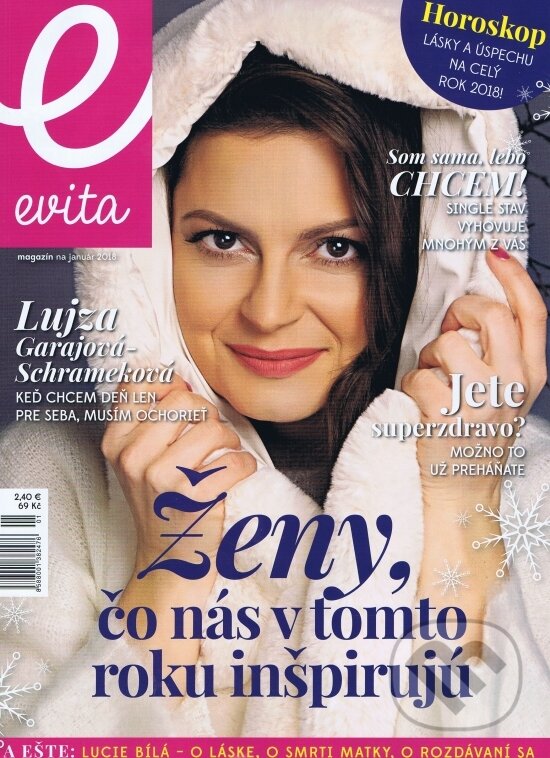 Evita magazín 01/2018, MAFRA Slovakia, 2017