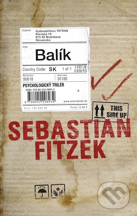 Balík - Sebastian Fitzek, Tatran, 2017