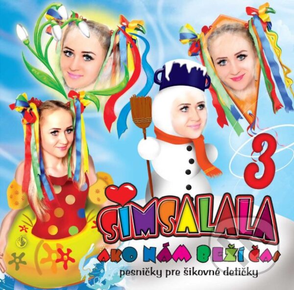 Levně Simsalala: Pesničky pre šikovné detičky 3. (Ako nám beží čas)