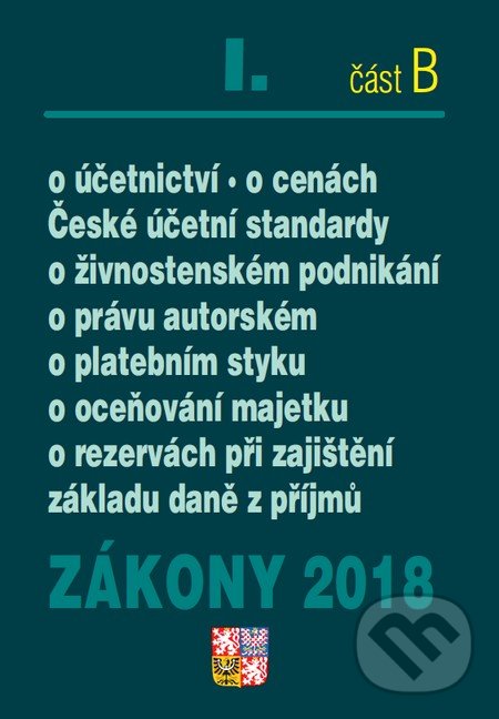 Levně Zákony 2018 I/B (CZ)
