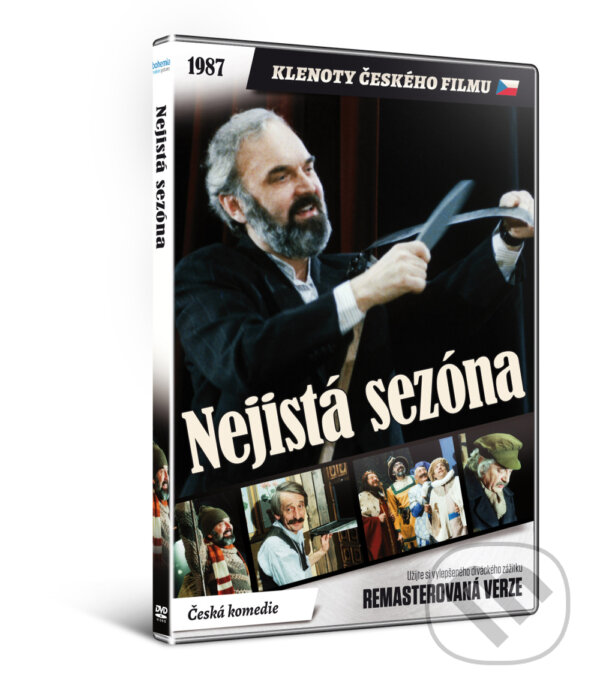Levně Nejistá sezóna (Remastrovaná verzia) - Ladislav Smoljak - film z kategorie Komédie