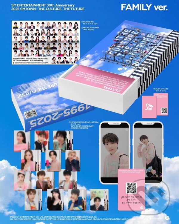 Kniha 2025 Smtown: The Culture, The Future / The Family (Smart) edition