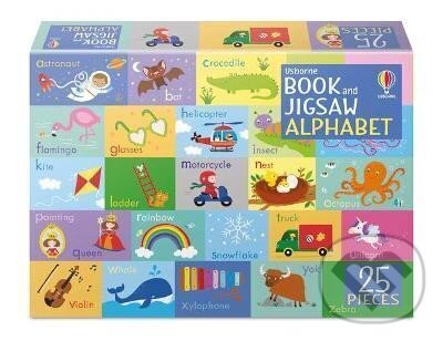 Kniha: Book and Jigsaw Alphabet (Kate Nolan). Usborne, 2021