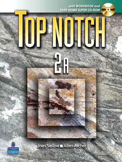 Kniha: Top Notch 2 with Super CD-ROM Split A (Units 1-5) with Workbook and Super CD-ROM (M. Joan Saslow)