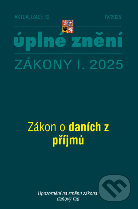 Levně Aktualizace I/2 / 2025 - Daně z příjmů - kniha z kategorie Mzdové účtovníctvo