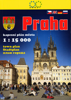 Kniha: Praha kapesní plán 1:15 000 (Žaket). Žaket, 2003