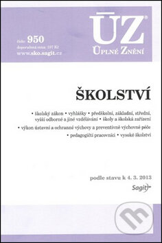 Kniha: ÚZ 950 Školství (Sagit). Sagit