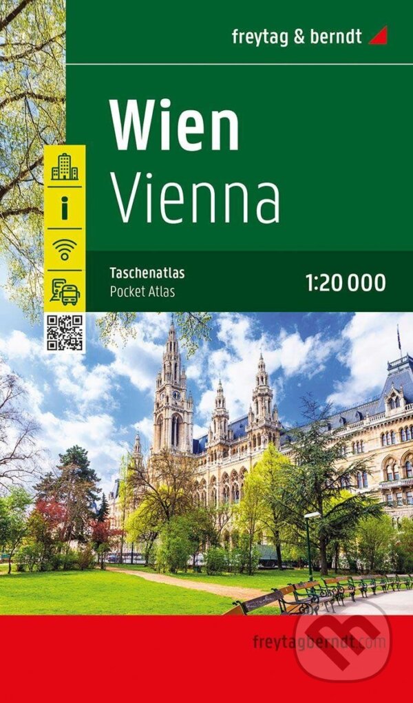 Levně Vídeň 1:20 000 / kapesní atlas