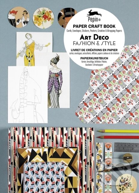 Kniha: Art Deco Fashion postcard CB (Pepin Van Roojen). Slovart, 2015