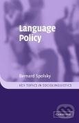 Kniha: Language Policy (Bernard Spolsky). Cambridge University Press, 2014