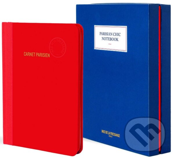 Levně Parisian Chic Notebook (Red, large) - Ines de la Fressange