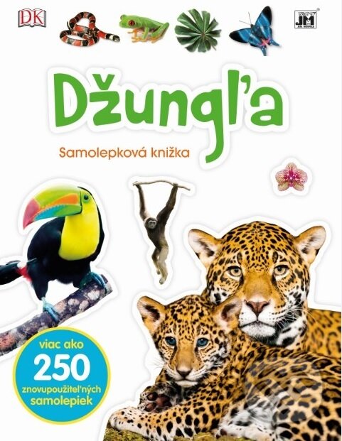 Kniha: Samolepková knižka - Džungľa (Jiří Models). Jiří Models, 2017
