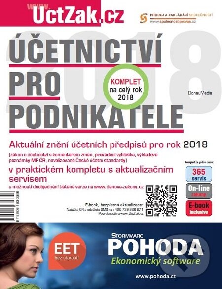 E-kniha: Účetnictví pro podnikatele 2018 (Autorský kolektív). DonauMedia