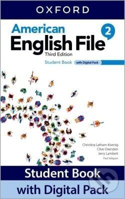 Kniha: American English File Third Edition Level 2: Student´s Book with Digital pack (Christina Latham-Koenig). Oxford University Press, 2022