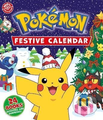 Kniha Pokemon: Festive Calendar: A festive collection of 24 books, activities and surprises!