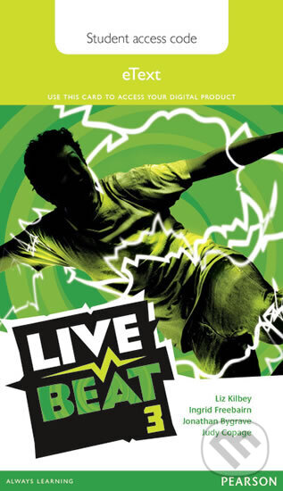 Kniha: Live Beat 3 eText Student Access Card (Liz Kilbey). Pearson