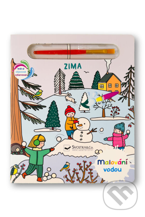 Kniha: Malování vodou: Zima (Svojtka&Co.)