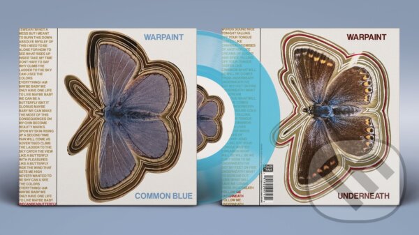 Kniha Warpaint: 7-Common Blue/Underneath / Blue LP