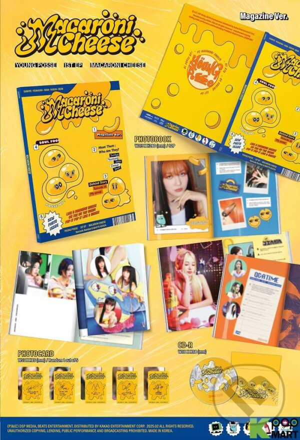 Kniha Young Posse: Macaroni Cheese