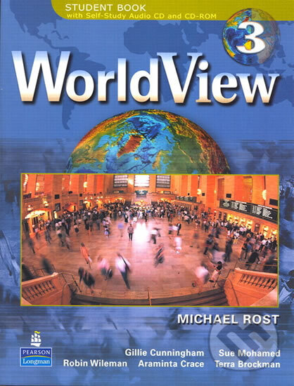 Kniha: WorldView 3 with Self-Study Audio CD and CD-ROM Workbook 3A (Michael Rost). Pearson, 2004