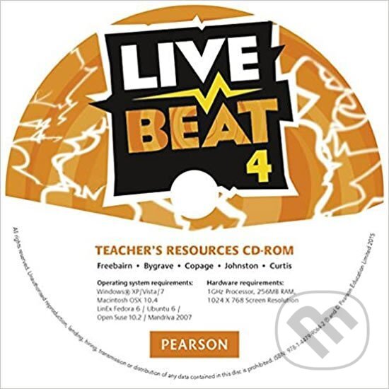 Kniha: Live Beat 4 Teacher´s Resources CD-ROM (autorů kolektiv). Pearson, 2015