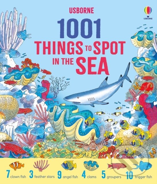 1001 Things to Spot in the Sea Usborne Publishing