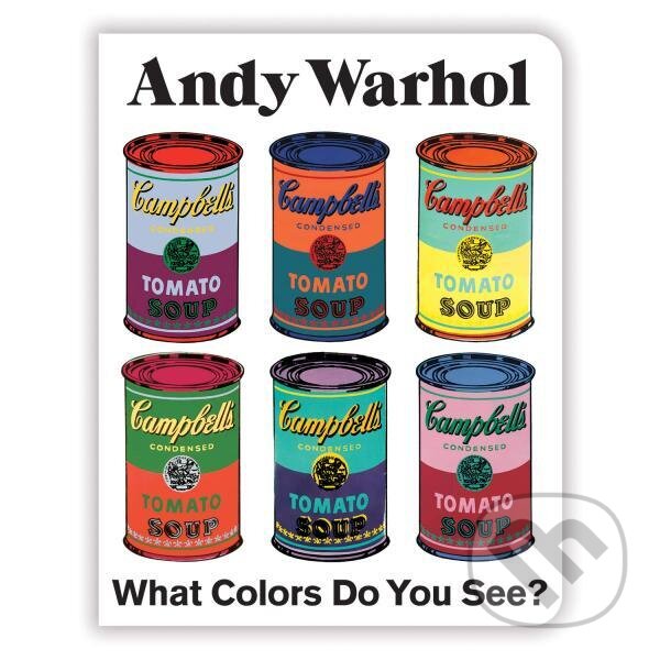 Levně Andy Warhol What Colors Do You See? - Mudpuppy - kniha z kategorie Beletria