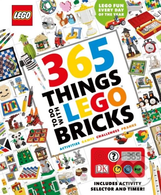 Kniha: 365 Things to Do with LEGO Bricks (Dorling Kindersley). Dorling Kindersley, 2016