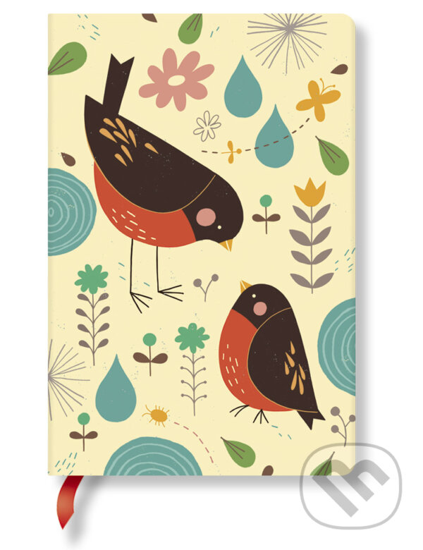 Levně Paperblanks - zápisník Mother Robin (mini, linajkový)