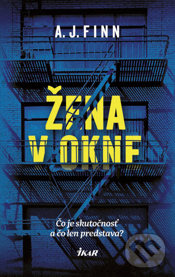 E-kniha: Žena v okne (A.J. Finn). Ikar, 2018