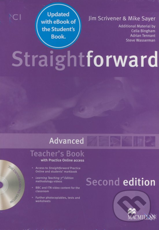 Levně Straightforward - Advanced - Teacher's Book (with Practice Online access (Second edition:) - kniha z kategorie Jazykové učebnice a slovníky
