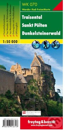 Traisental – St. Pölten – Dunkelsteinerwald, Wanderkarte 1:50 000, freytag&berndt, 2016