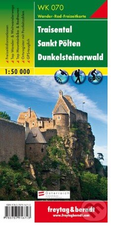 Levně Traisental – St. Pölten – Dunkelsteinerwald, Wanderkarte 1:50 000